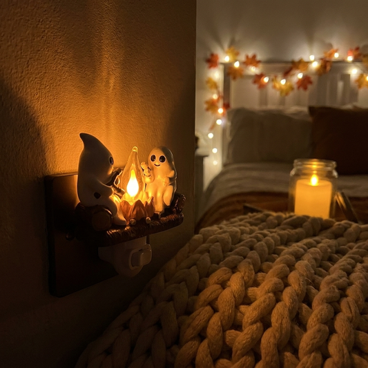The Cozy Ghost Campfire Light