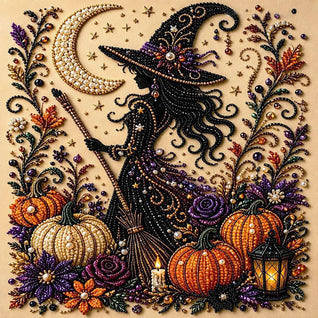 Spooky Pearl Art — Halloween DIY Craft Kit