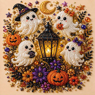 Spooky Pearl Art — Halloween DIY Craft Kit