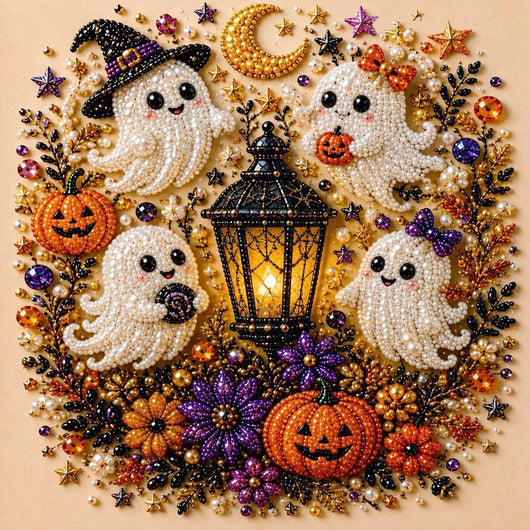 Spooky Pearl Art — Halloween DIY Craft Kit