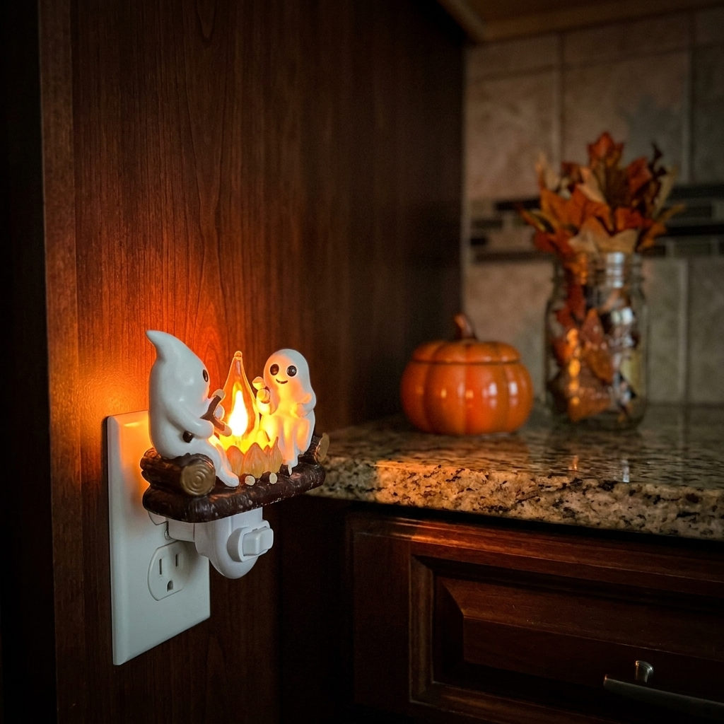 The Cozy Ghost Campfire Light