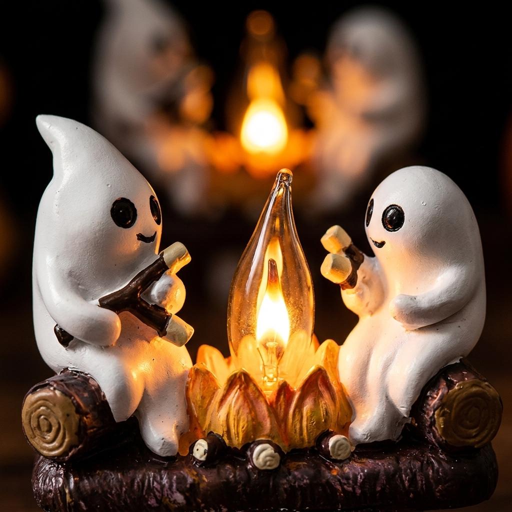 The Cozy Ghost Campfire Light